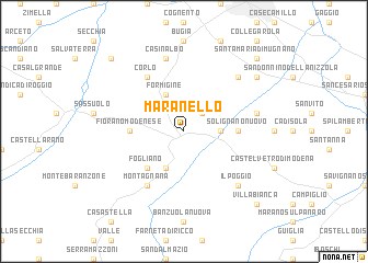 map of Maranello
