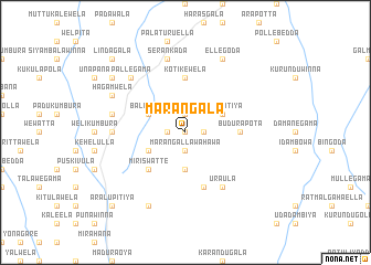 map of Marangala