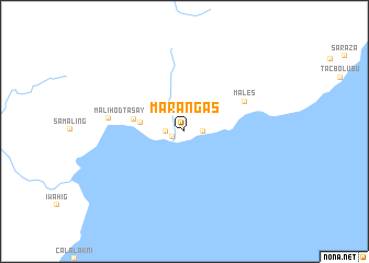 map of Marangas