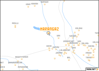map of Mārāngaz