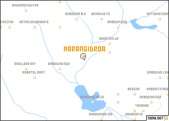 map of Marangidroa