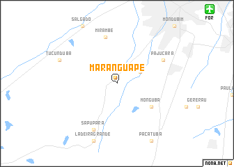 map of Maranguape