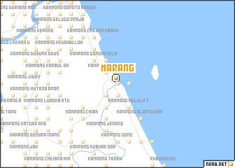 map of Marang