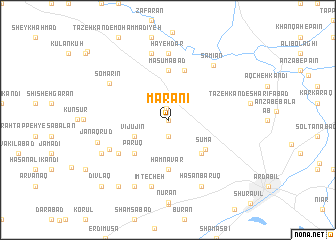 map of Mārānī