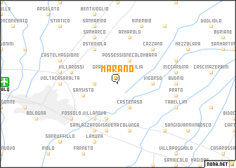 map of Marano