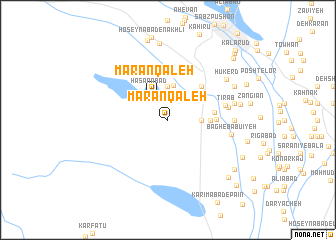 map of Mārān Qal‘eh