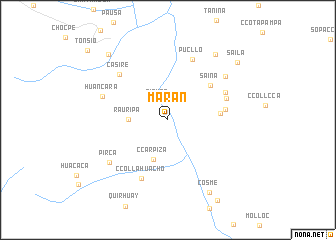 map of Maran