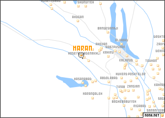 map of Mārān