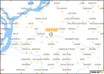 map of Maran