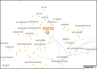 map of Marão