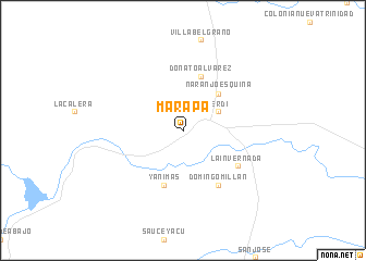 map of Marapá