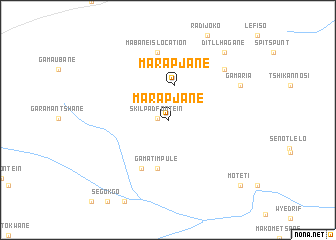 map of Marapjane