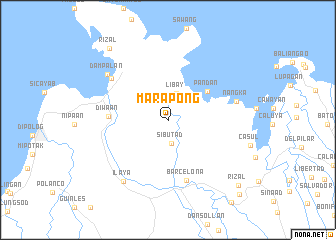 map of Marapong