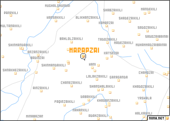 map of Mārapzai