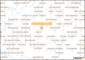 map of Maraquissa
