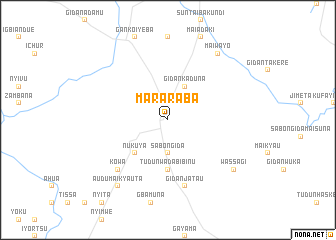 map of Mararaba