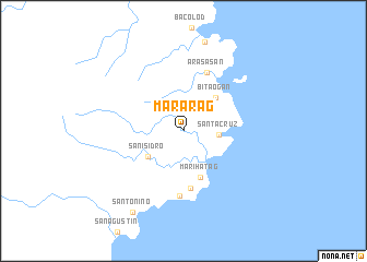 map of Mararag