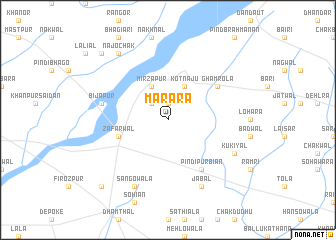 map of Marāra