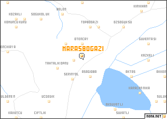 map of Maraşboğazı