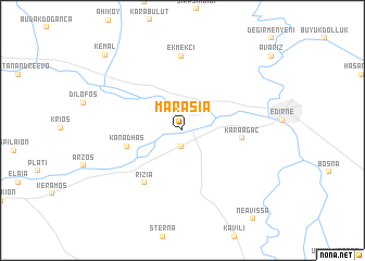 map of Marásia