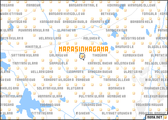 map of Marasinhagama