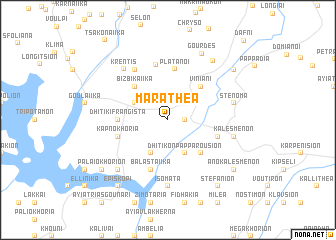 map of Marathéa