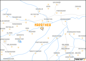 map of Marathéa