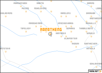 map of Maratheng