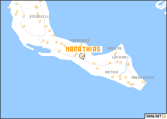 map of Marathiás