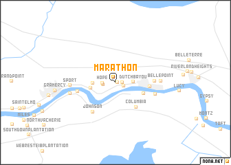 map of Marathon