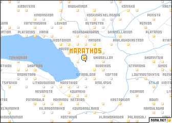 map of Márathos