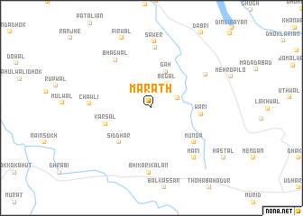 map of Mārath