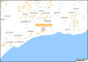 map of Maraussa