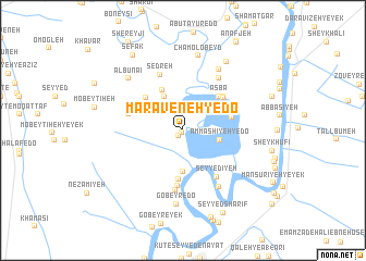 map of Marāveneh-ye Do