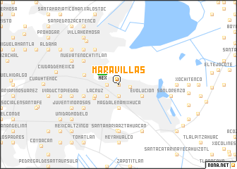 map of Maravillas