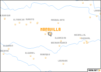 map of Maravilla