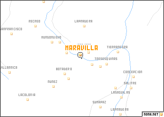map of Maravilla