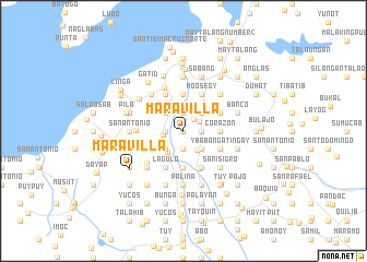 map of Maravilla