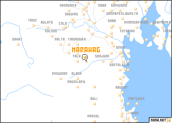 map of Marawag