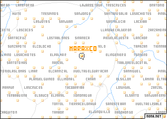 map of Maraxcó