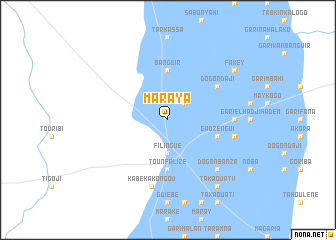 map of Maraya