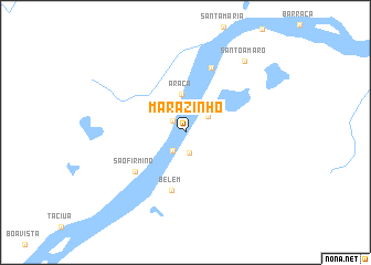 map of Marazinho