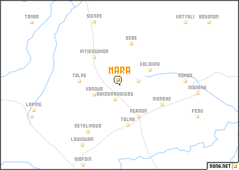 map of Mara