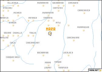 map of Mara