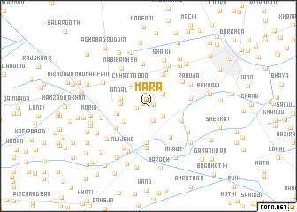 map of Māra