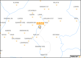 map of Mara