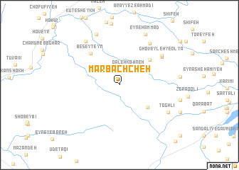 map of Marbachcheh