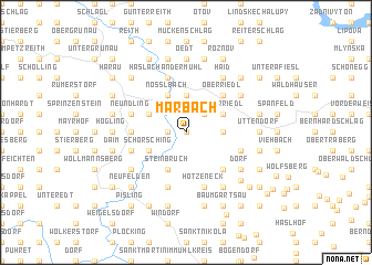 map of Marbach