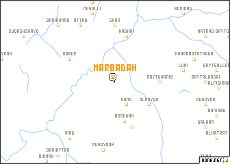 map of Marbaḑah