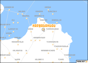 map of Marba Damdou